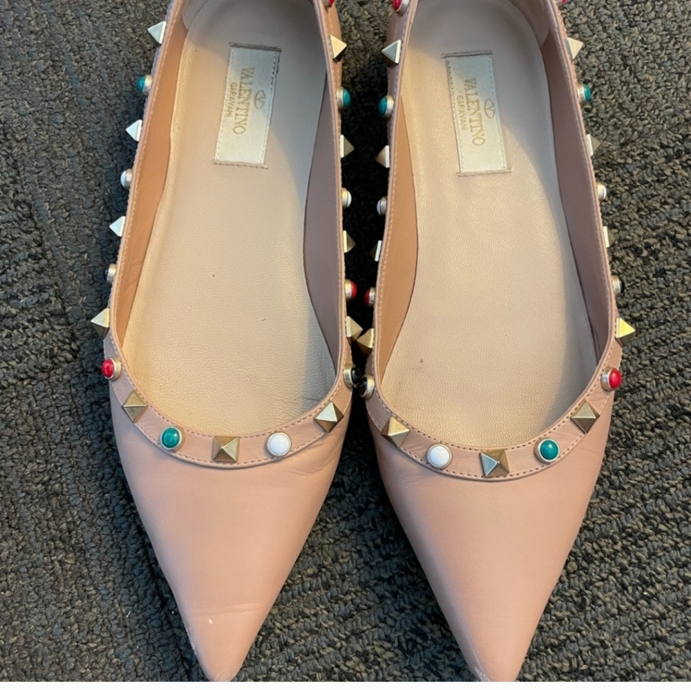 Valentino Garavini Rockstud Limited Edition Flat 38
